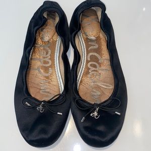 Sam Edelman Felicia flat satin black